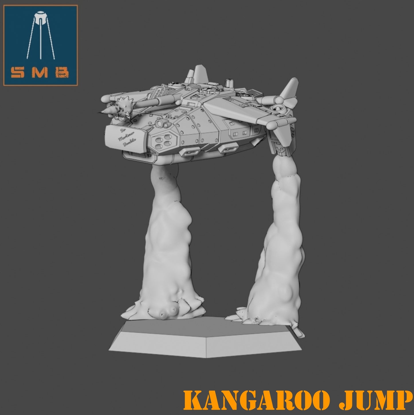 Kangaroo Jump Hover Tank | Wargaming Miniature |  SMB