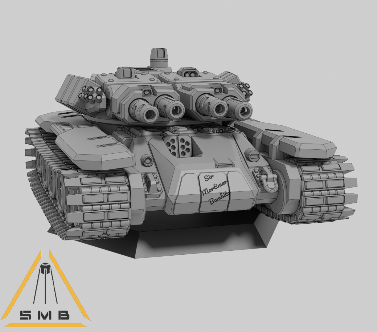 BURK CVAY Tank | Wargaming Miniature |  SMB