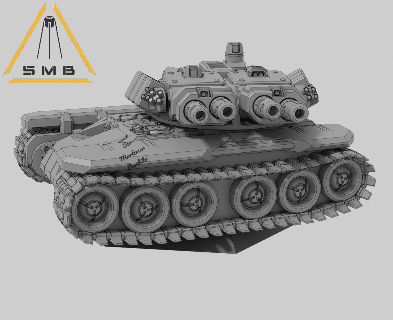 BURK CVAY Tank | Wargaming Miniature |  SMB