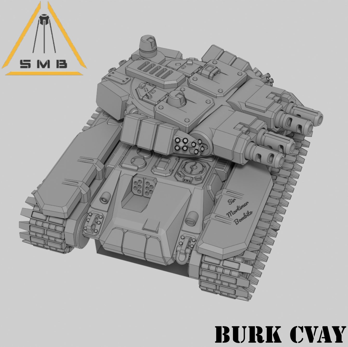 BURK CVAY Tank | Wargaming Miniature |  SMB