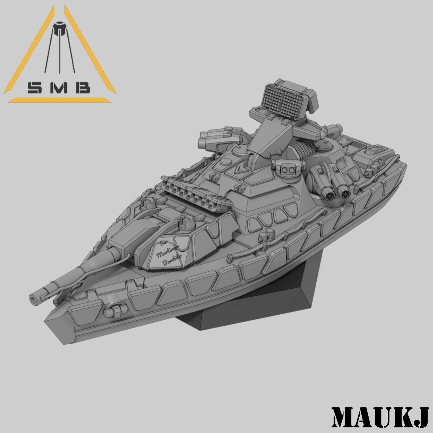 MAUKJ Naval Ship | Wargaming Miniature |  SMB