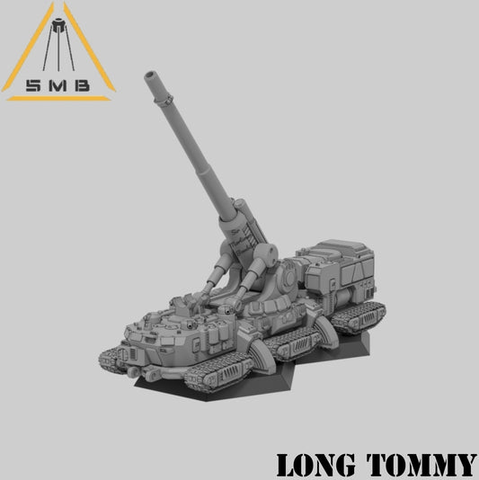 Long Tom Mobile Artillery (Gun Deployed) | Wargaming Miniature | SMB