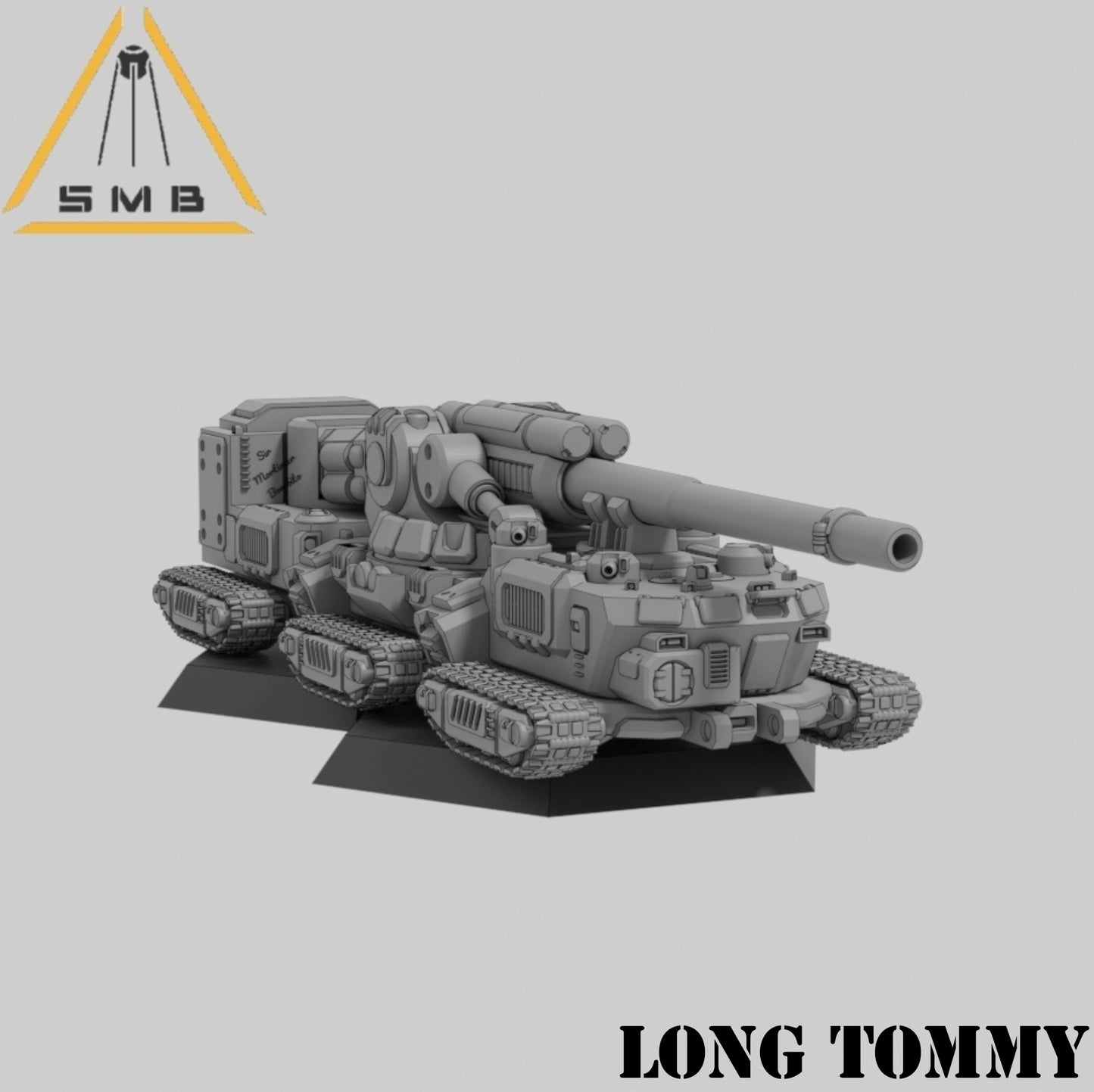 Long Tom Mobile Artillery (Gun Rested) | Wargaming Miniature | SMB