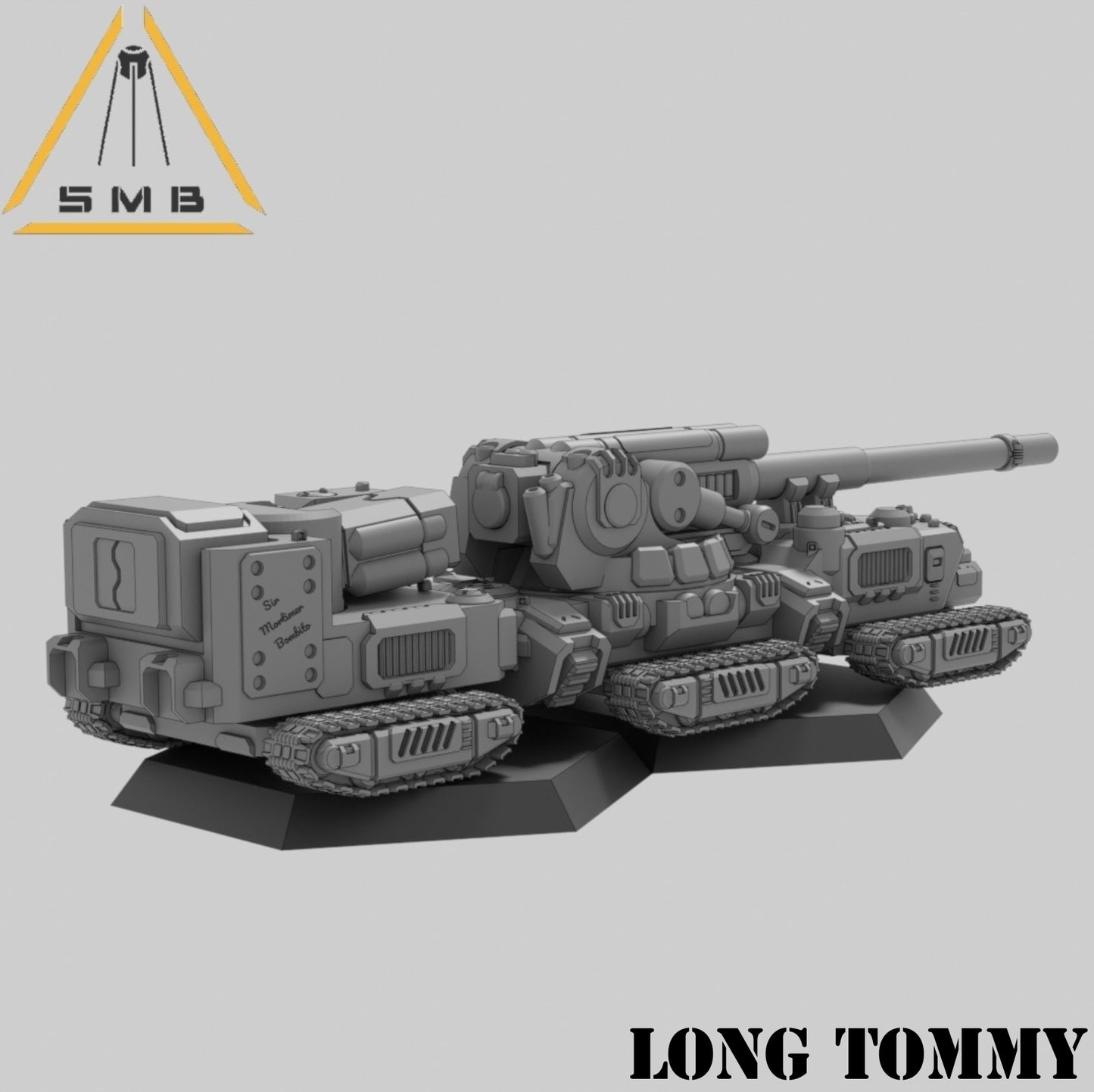 Long Tom Mobile Artillery (Gun Rested) | Wargaming Miniature | SMB