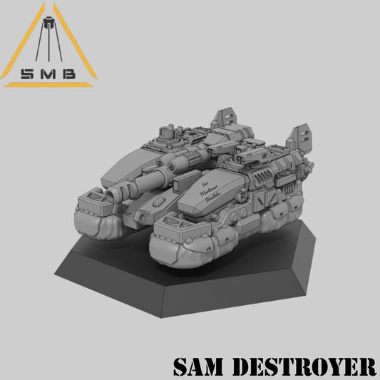 SAM Destroyer Hover Tank | Wargaming Miniature |  SMB