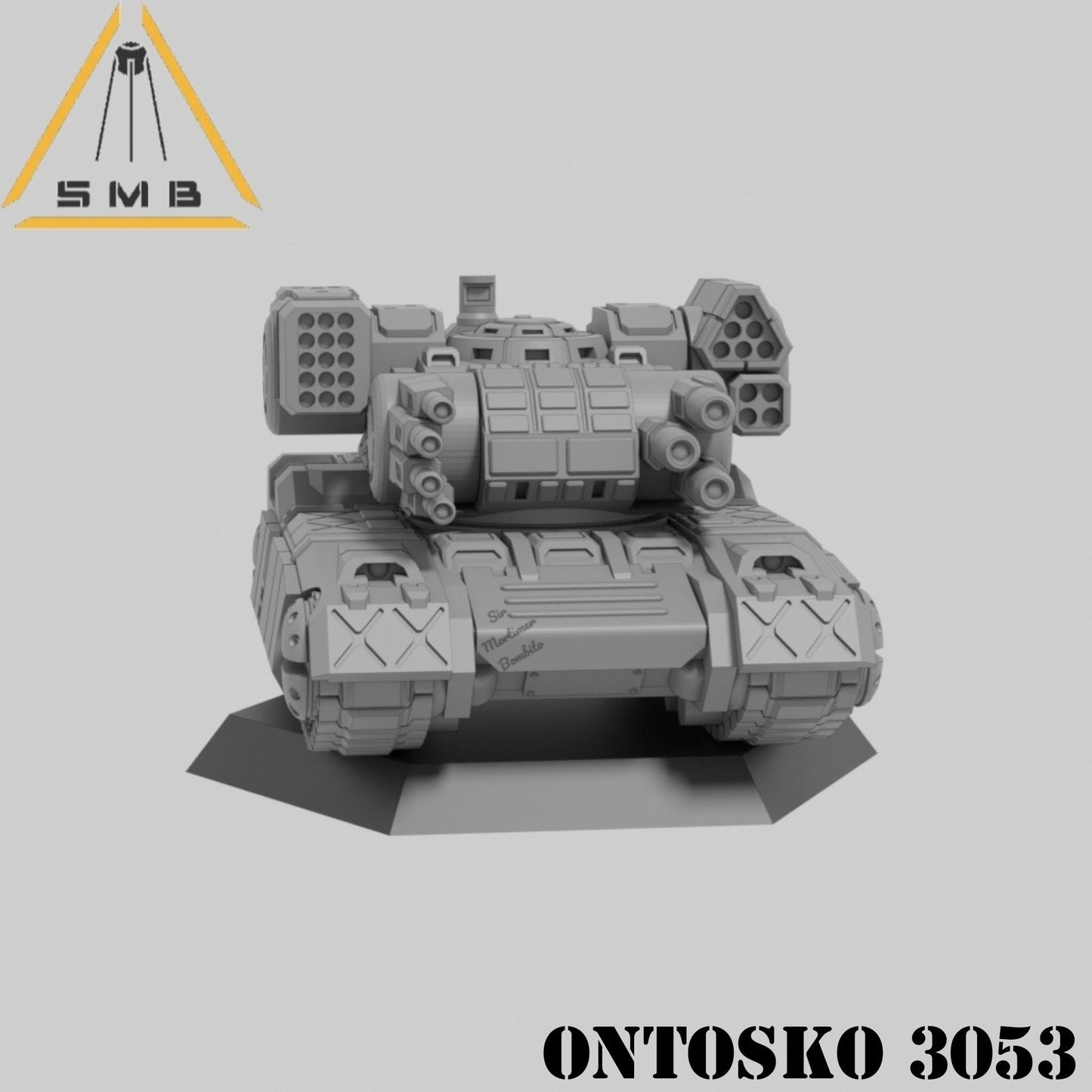 Ontosko Fire Support Tank | Wargaming Miniature | SMB