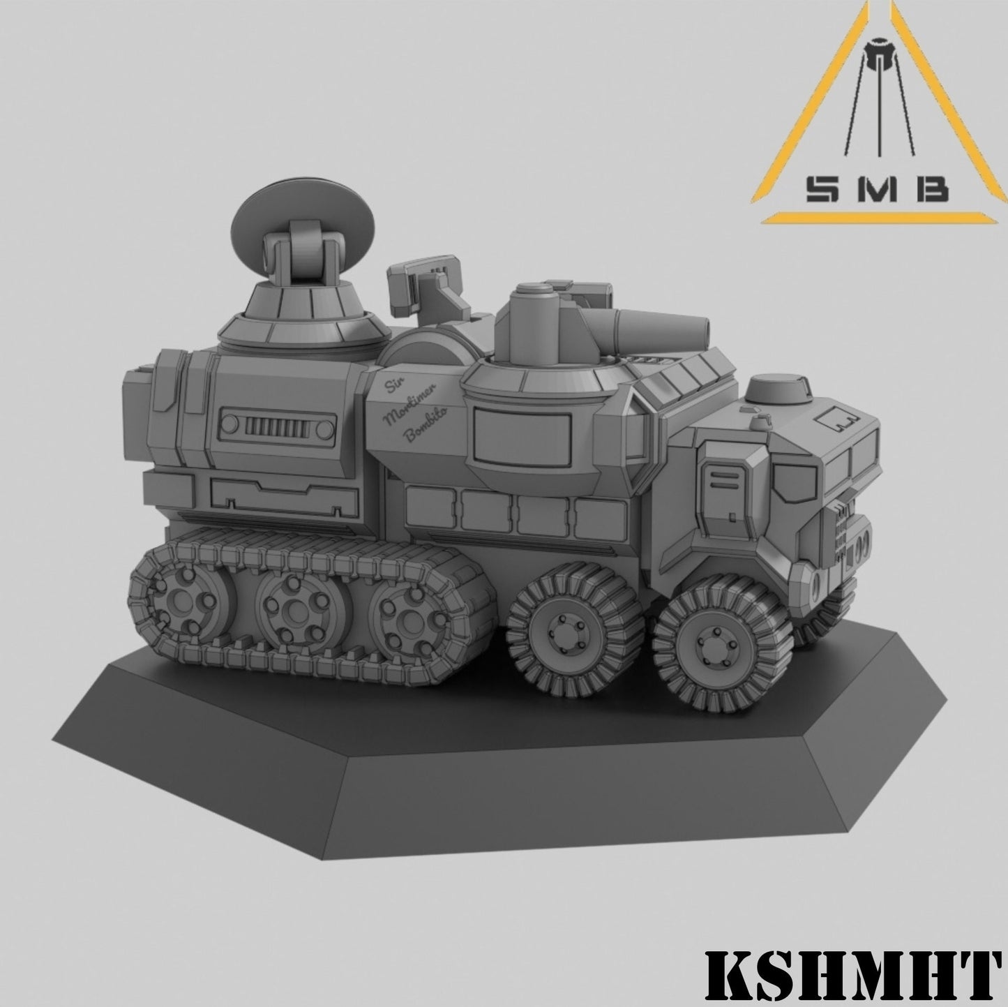 KSHM HQ Half Track | Wargaming Miniature | SMB