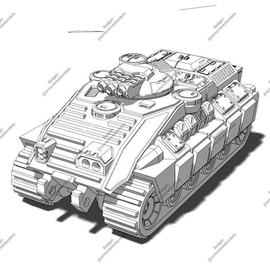 Badger APC | Wargaming Miniatures | SMB