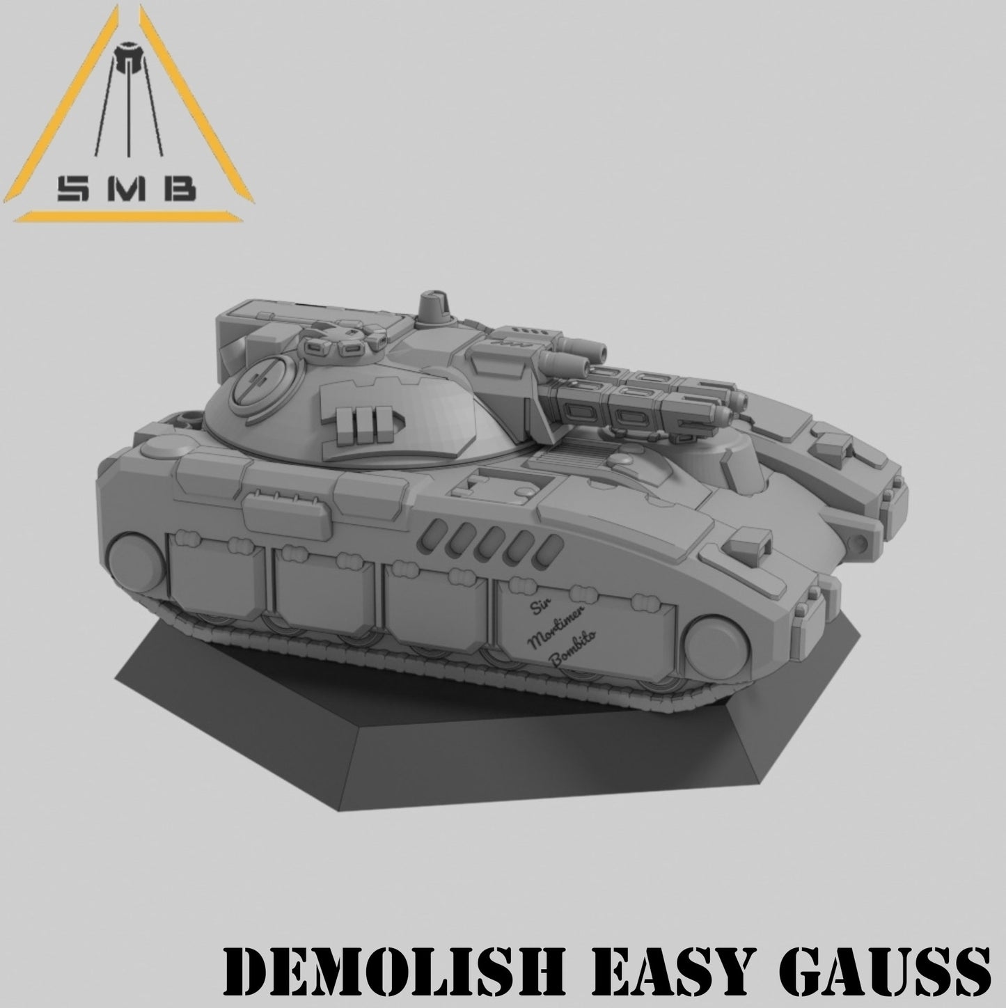 DEMOLISH Easy Gauss | Wargaming Miniature | SMB