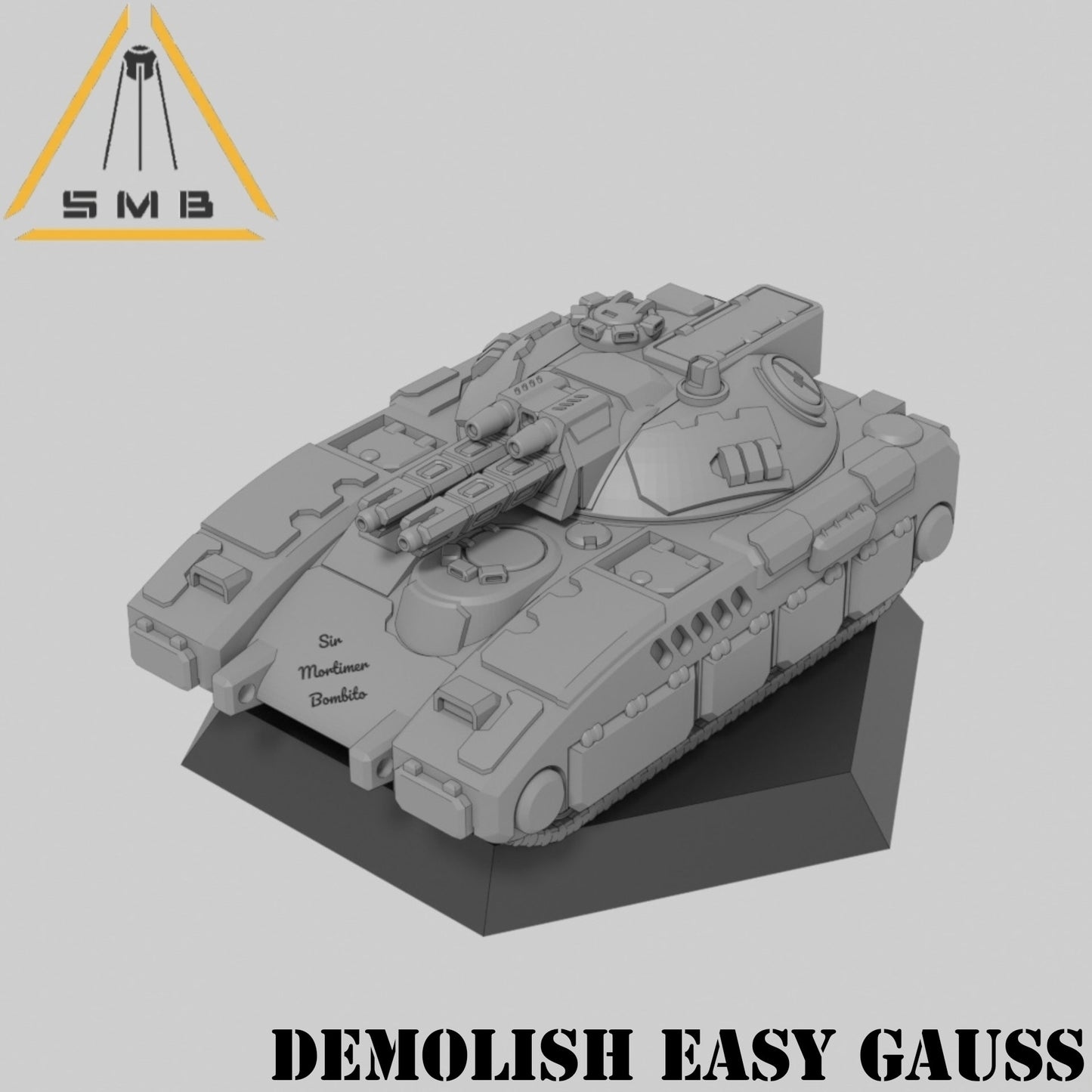 DEMOLISH Easy Gauss | Wargaming Miniature | SMB